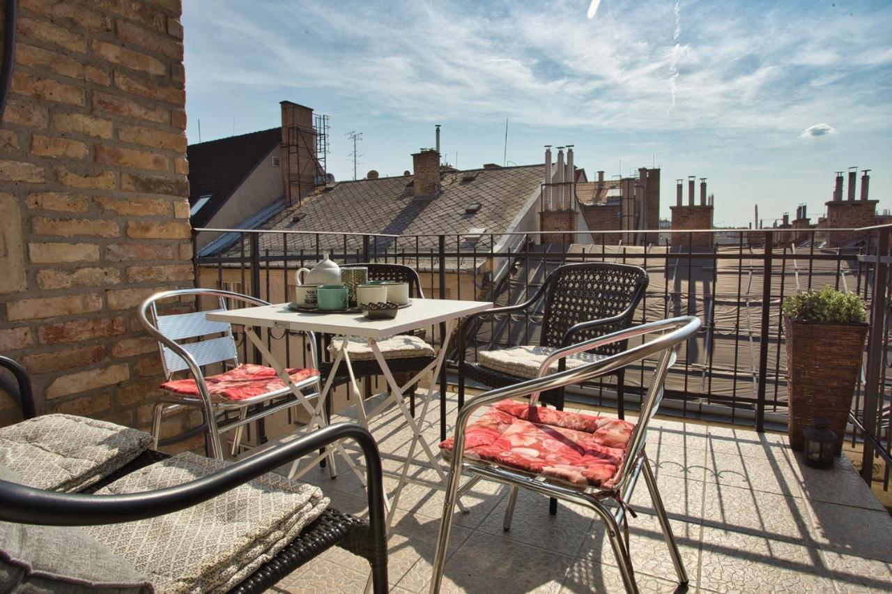 Terrace Apartment Sky Lounge Budapest Luaran gambar